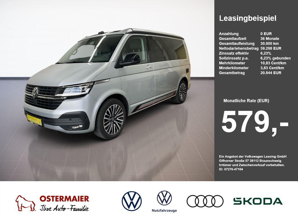Volkswagen T6.1 California OCEAN EDITION 2.0TDI 204PS DSG A Leasing