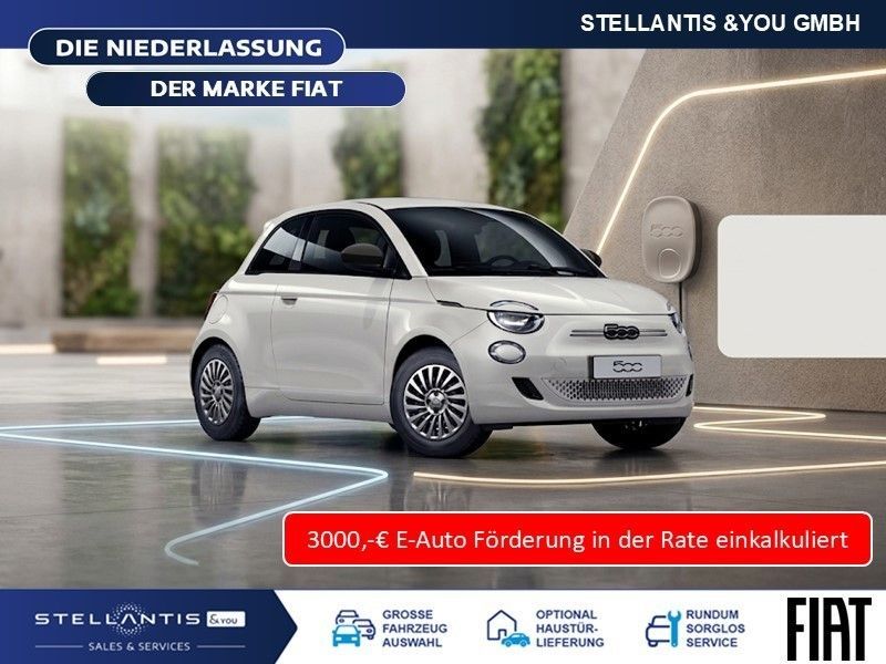 Fiat 500e Red Batterie 23,8 kWh Leasing