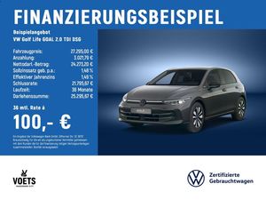 Volkswagen Golf Life GOAL 2.0 TDI DSG AHK+NAVI+LED+PDC+SHZ