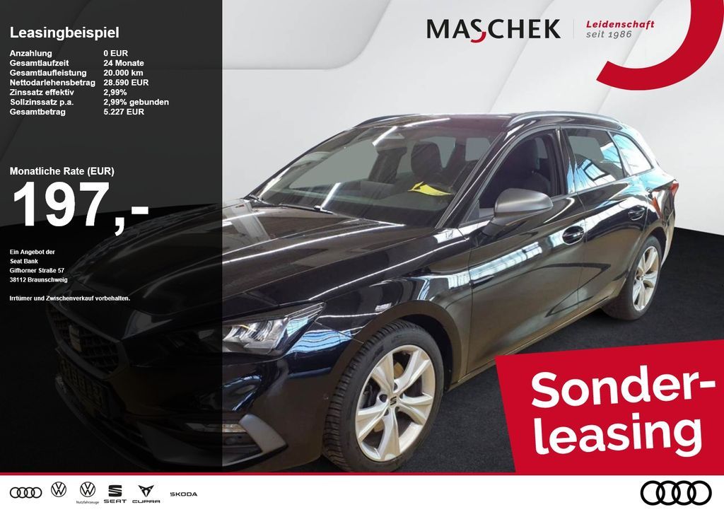 Seat Leon ST FR 2.0 TDI DSG Sonderleasing AHK Navi Re Leasing