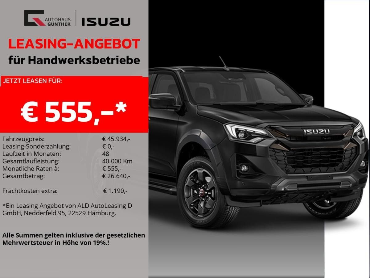 Isuzu D-MAX D-Max V-CROSS Doka Automatik  4WD Winter/Leder/Carplay Leasing