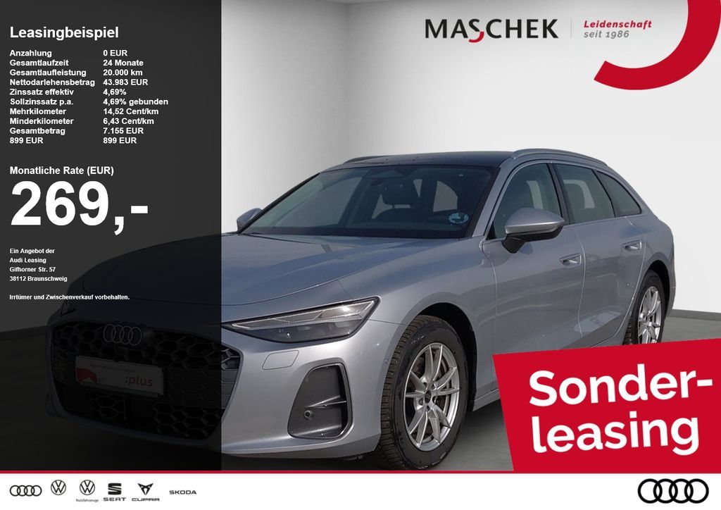 Audi A6 Avant TDI S tronic AHK 360° Pano Matrix Memor Leasing