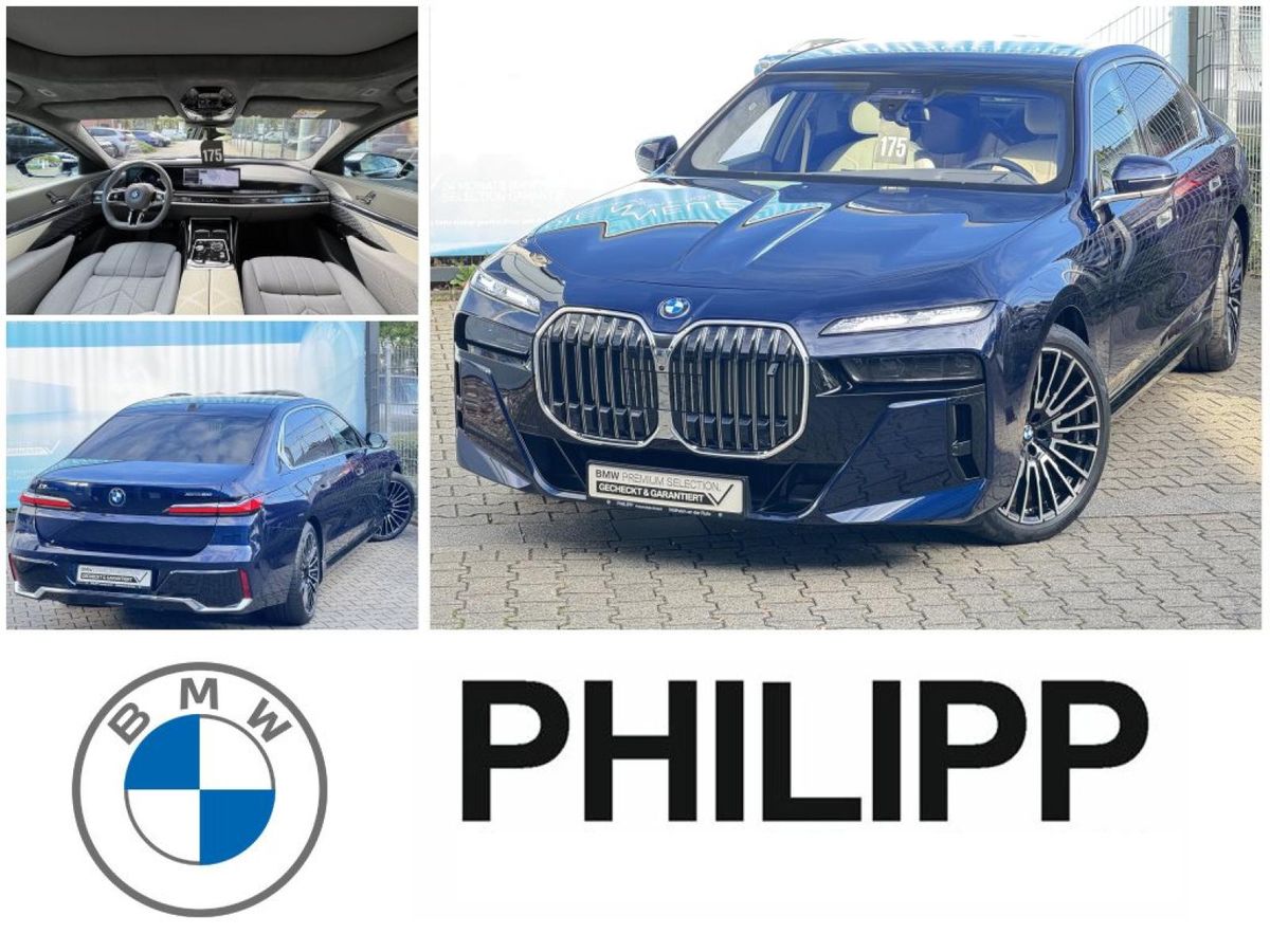 BMW i7 xDrive60 M Sport B&W AHK TV Lounge Pano Massage Leasing