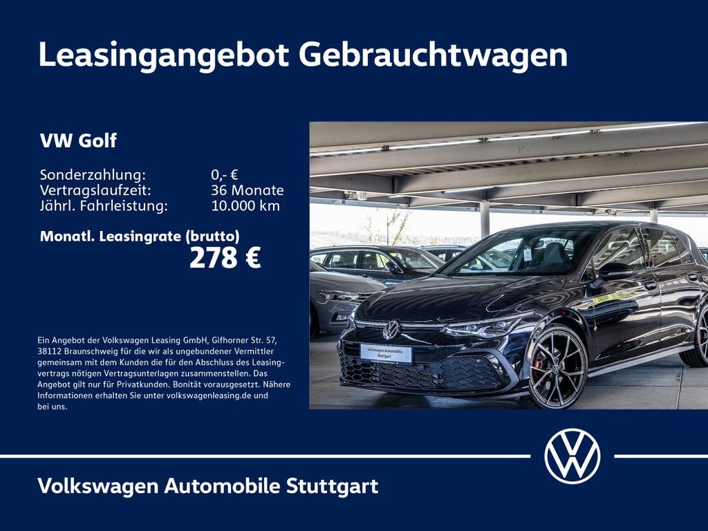 Volkswagen Golf GTD 2.0 TDI DSG Navi Kamera ACC LED SHZ Leasing
