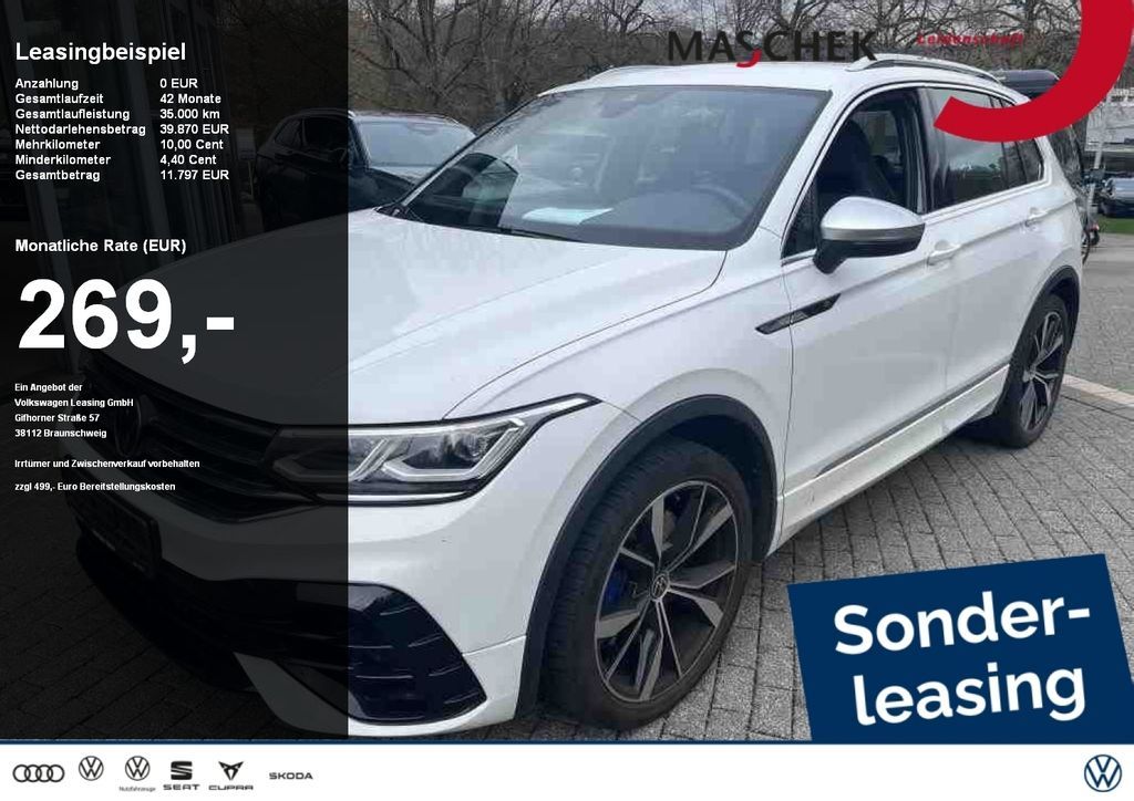 Volkswagen Tiguan R 2.0 TSI Sonderleasing AHK Matrix DCC AC Leasing