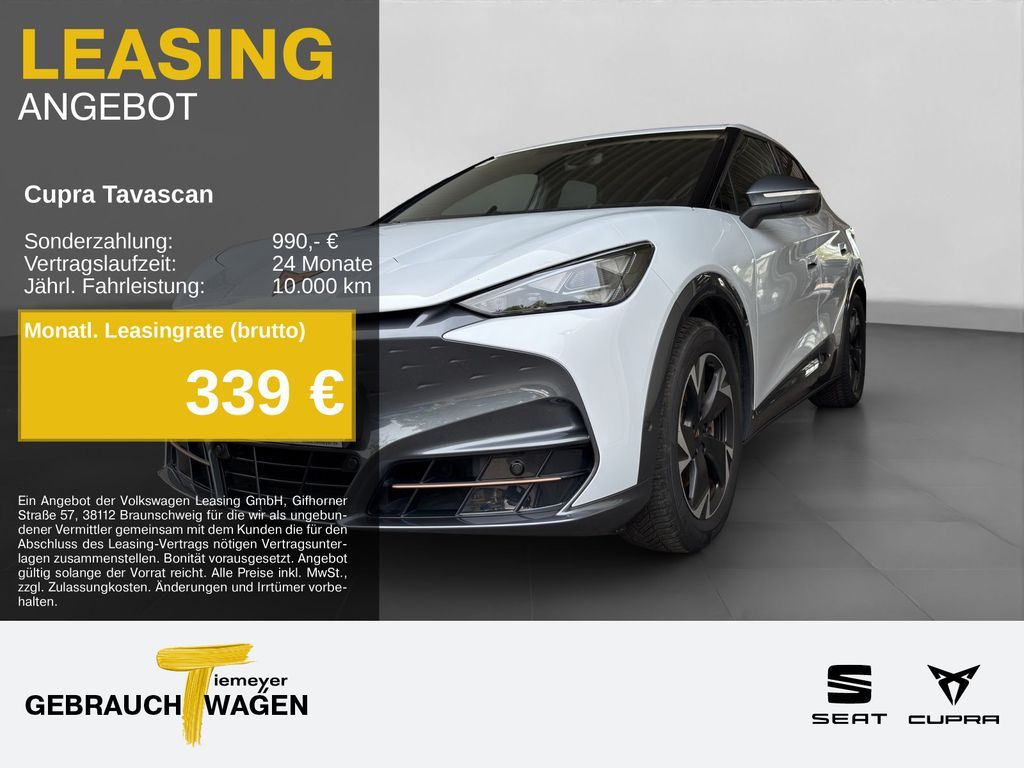 Cupra Tavascan NAVI SHZ PARKLENK LM19 GJR Leasing