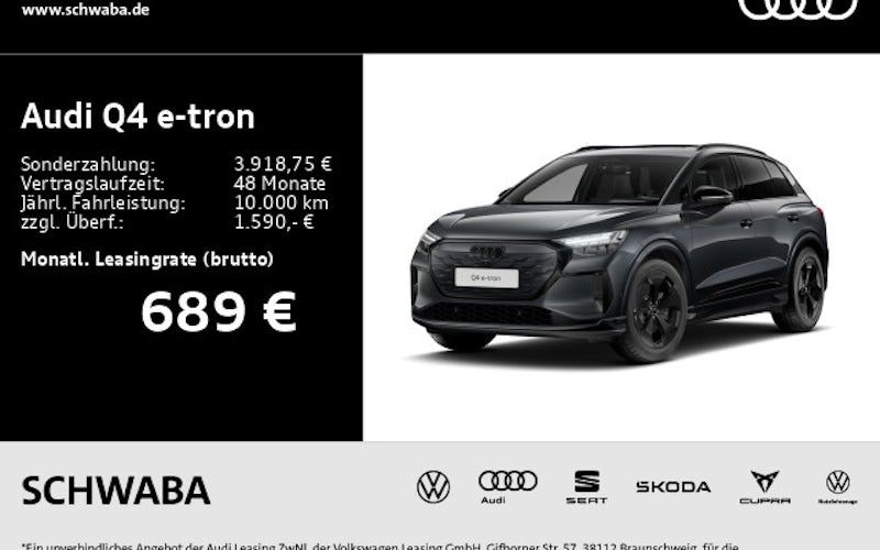Audi Q4-e-tron Quattro 5dr Kauf