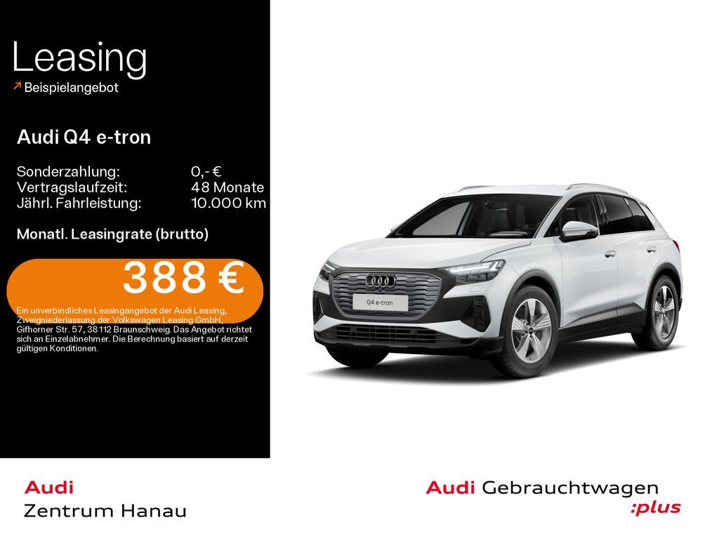 Audi Q4 e-tron 45 S-LINE*NAVI-PLUS*MATRIX*HUD*PDC*WÄR Leasing