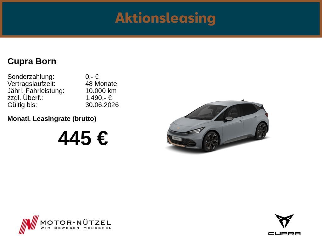 Cupra Born Elektromotor VZ Automatik Leasing