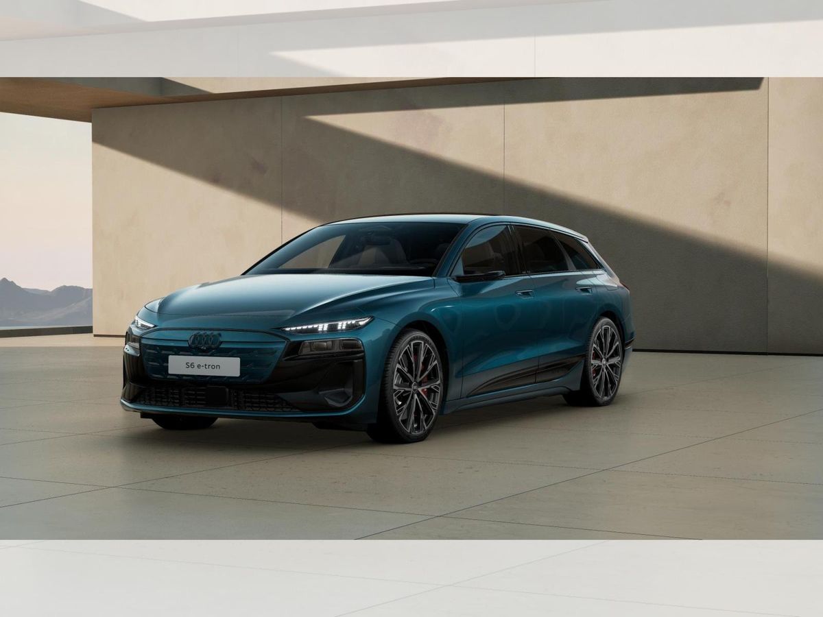 Audi S6 e-tron Avant quattro, Edition One Blue, B&O, AHK, Pano, 21 Zoll, 8-Fach bereift Leasing