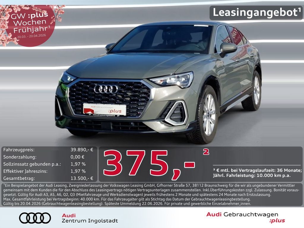 Audi Q3 Sportback 35 TDI S line ACC Kamera S-Sitz 18