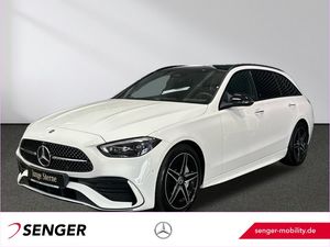 Mercedes-Benz C 200 T d AMG Line Night Panorama AHK Digital-L. Leasing