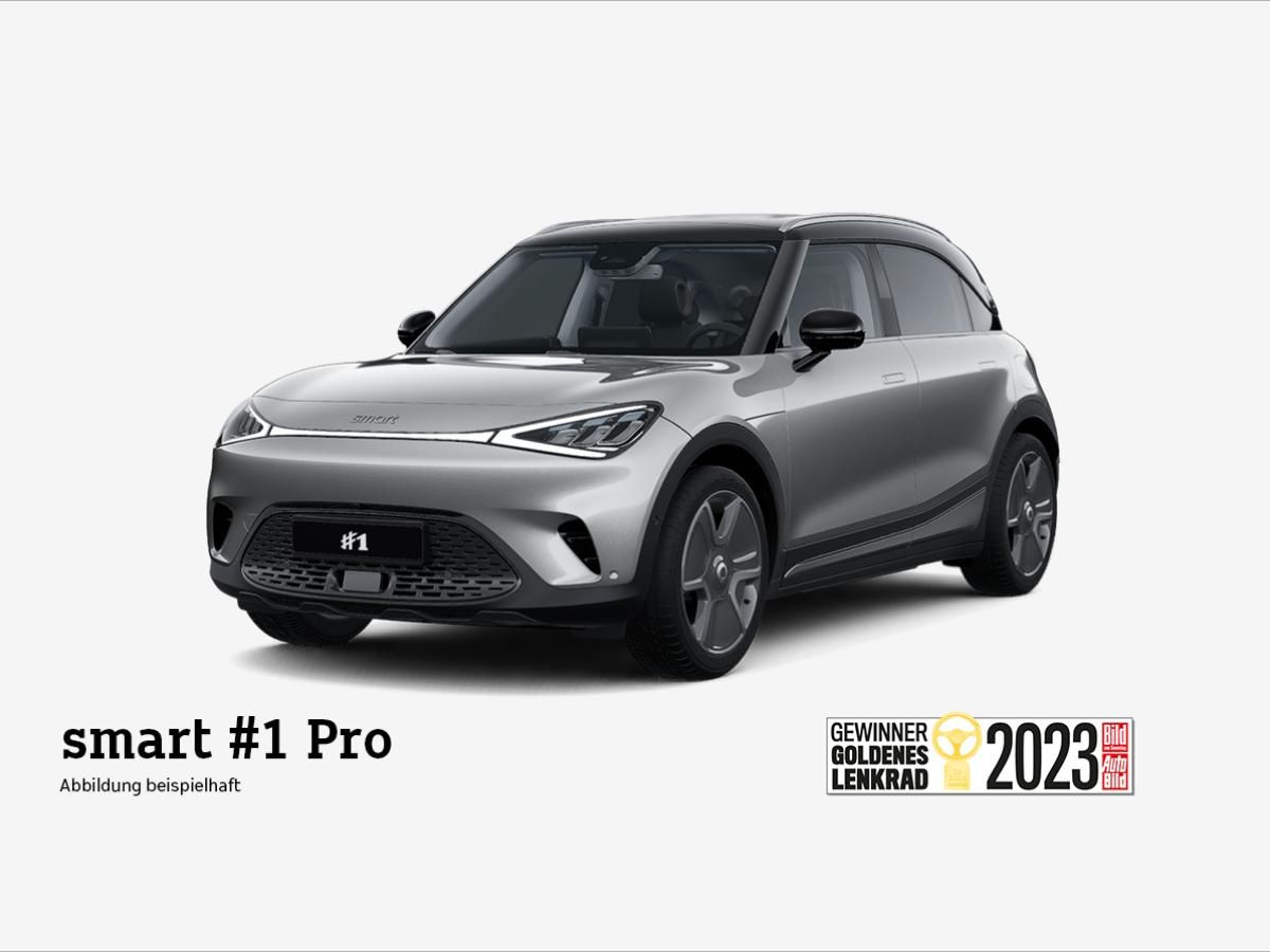 smart #1 Pro ⚡130kW/Pano/Navi/LED/360°/19Zoll/V2L/smart-Pilot Leasing