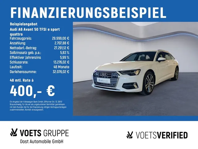 Audi A6 Avant 50 TFSI e sport quattro AHK+NAVI