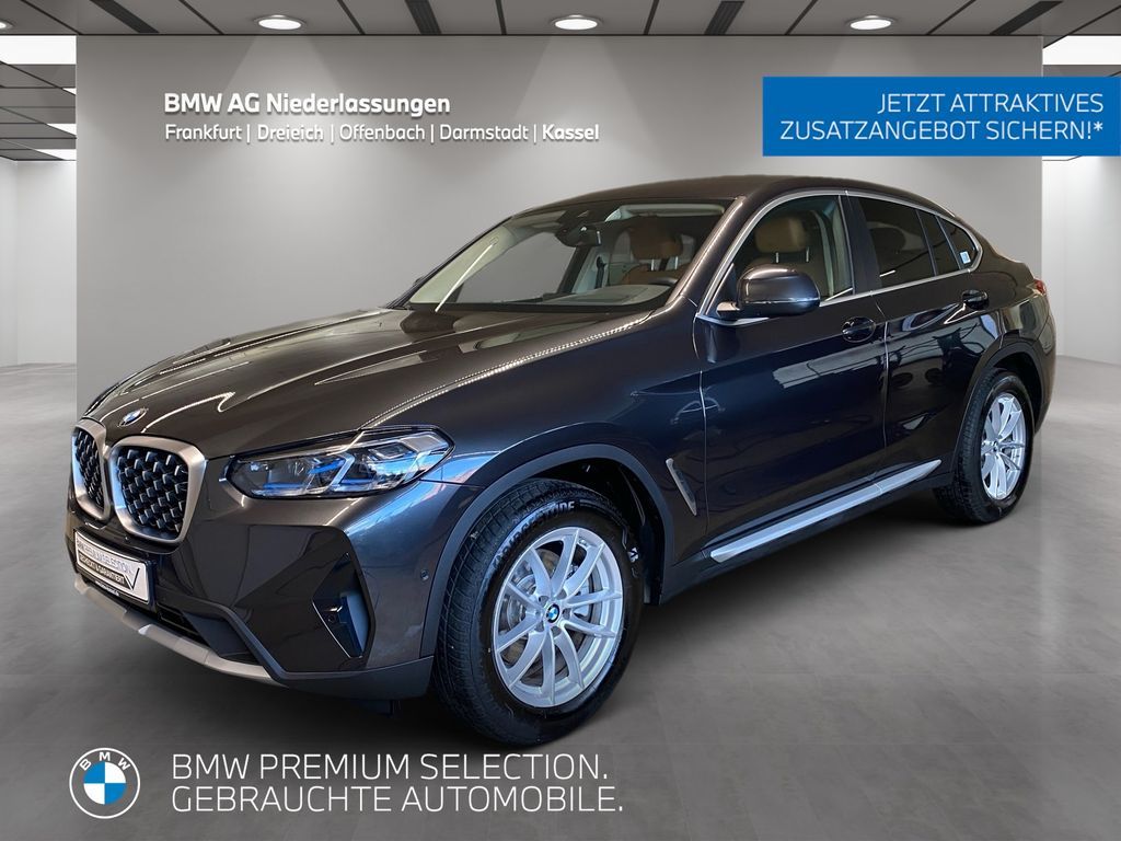 BMW X4 xDrive20d Navi AHK Head-Up Laser Kamera HiFi Leasing