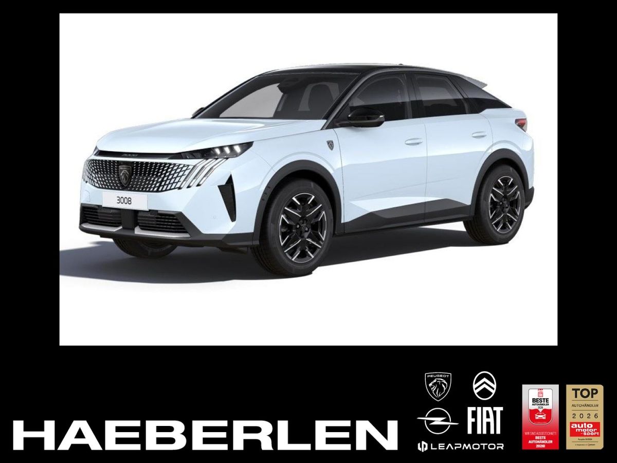 Peugeot 3008 1.2 145 GT ACC+Alcantara+LED+Navi+SHZ+Kam. Leasing