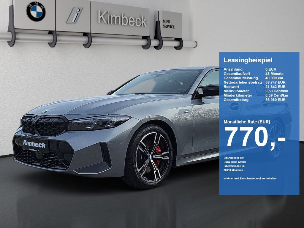 BMW M340d xDrive Limousine M SPORT ACC HeadU 360 HiF Leasing