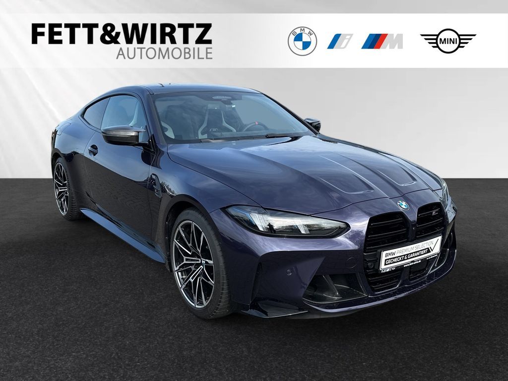 BMW M4 Competition Coupe Technoviolett|Schalensitze Leasing