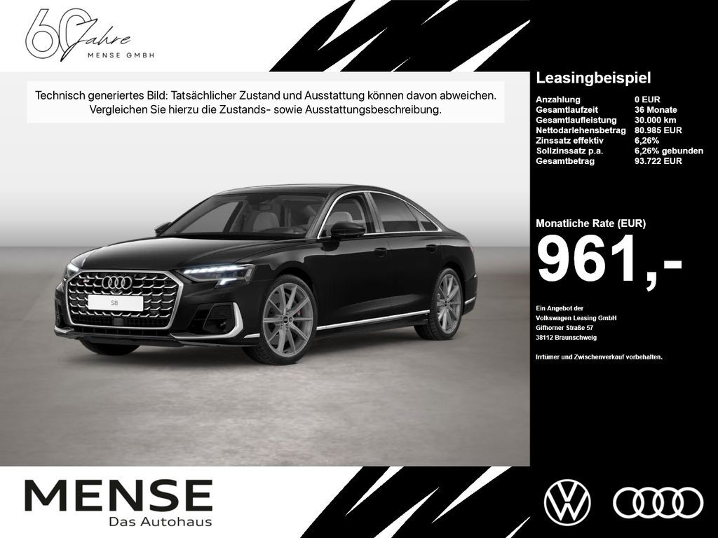 Audi S8 quattro tiptronic Matrix HUD Pano Standhzg LM Leasing