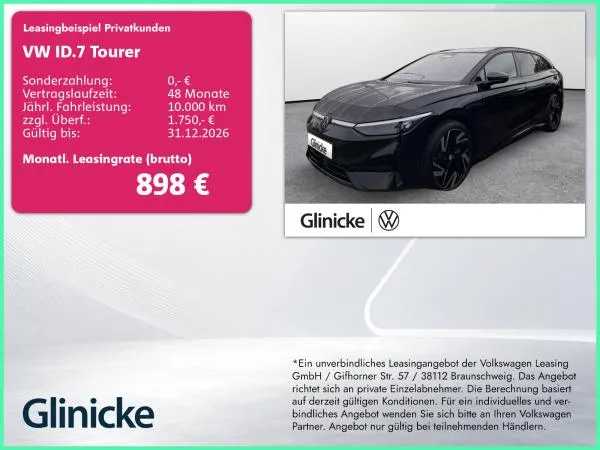 Volkswagen ID.7 Tourer Pro S 86 kWh