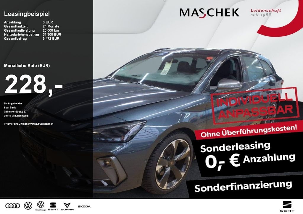 Cupra Leon ST Sonderleasing 1.5 eTSI Navi RearView Sit Leasing