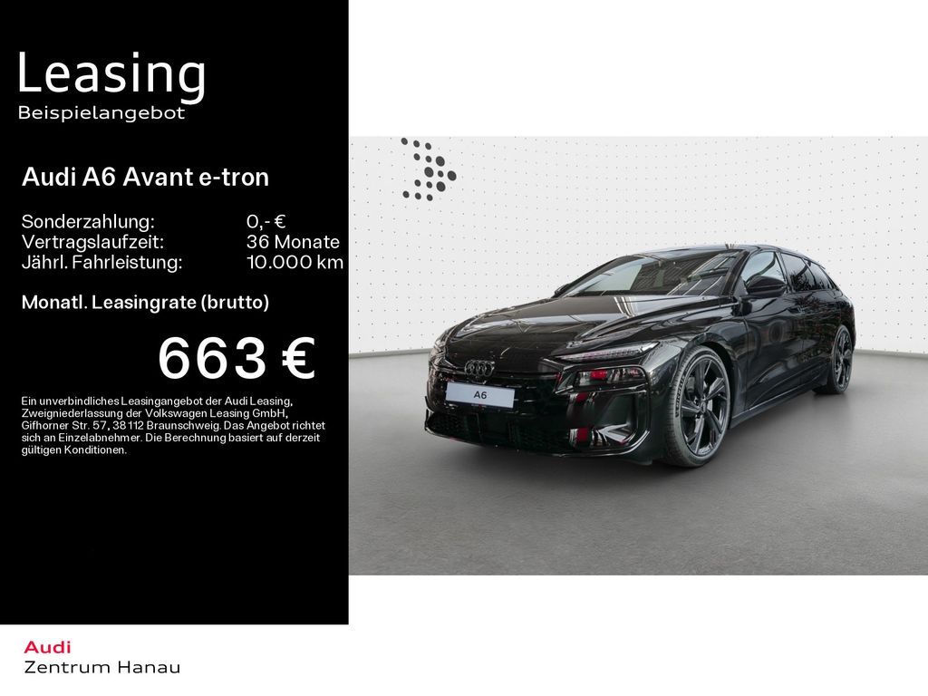 Audi A6 Avant e-tron performance SLINE*MATRIX*OLED*AH Leasing