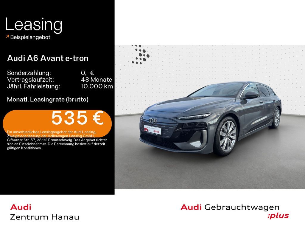 Audi A6 Avant e-tron S-LINE *0,25%*NAVI*MATRIX*HUD*AH Leasing