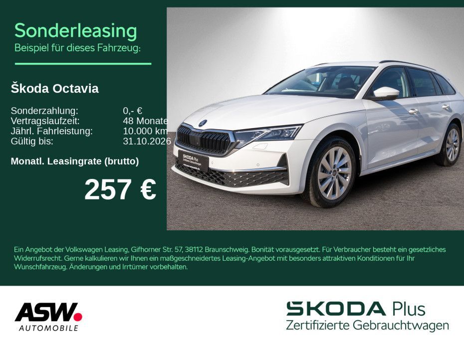 Skoda Octavia Combi Selection 2.0 TDI DSG LED 360° HUD Leasing