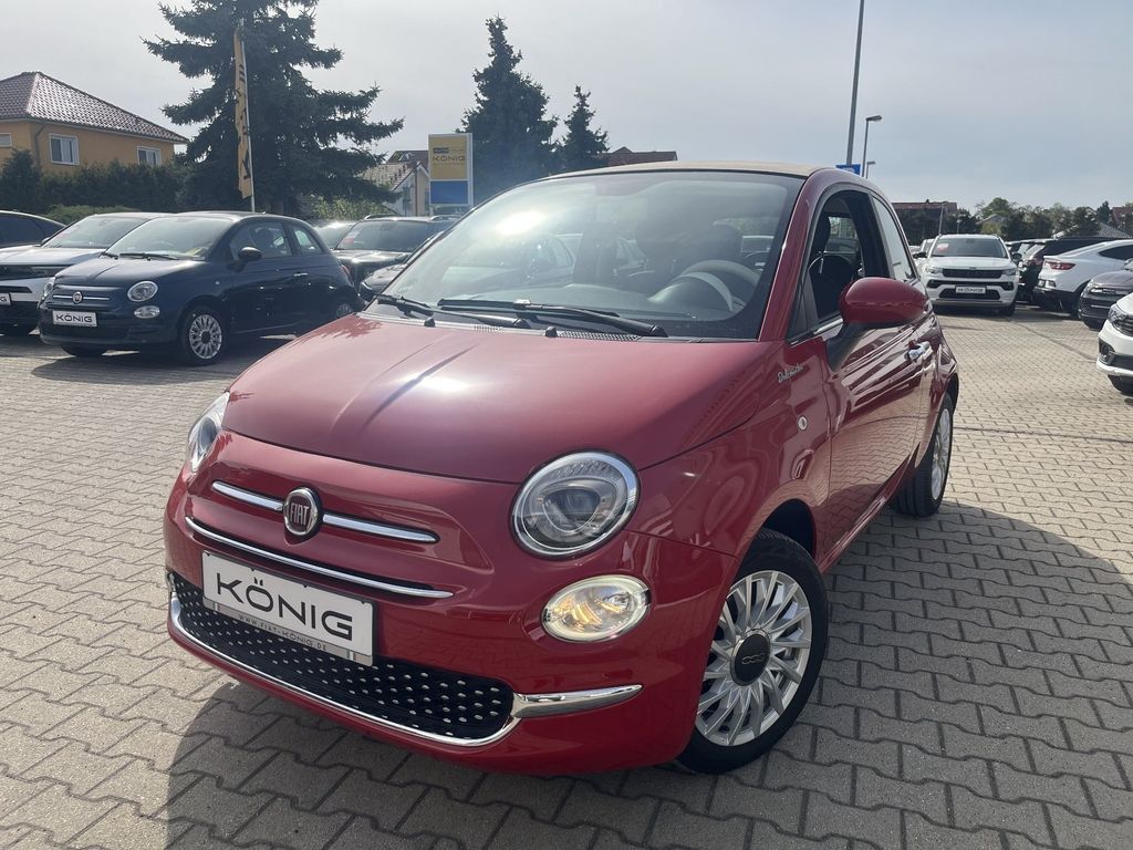 Fiat 500C Cabrio Dolcevita Carplay*Klima*Leichtmetall Leasing