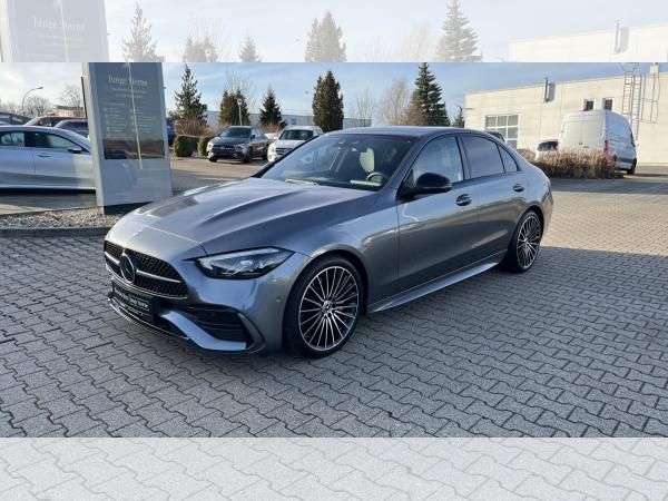 Mercedes-Benz C 180 AMG+NIGHT+PANO+DISTRONIC+360°+2 JAHRE GARANTIE Leasing
