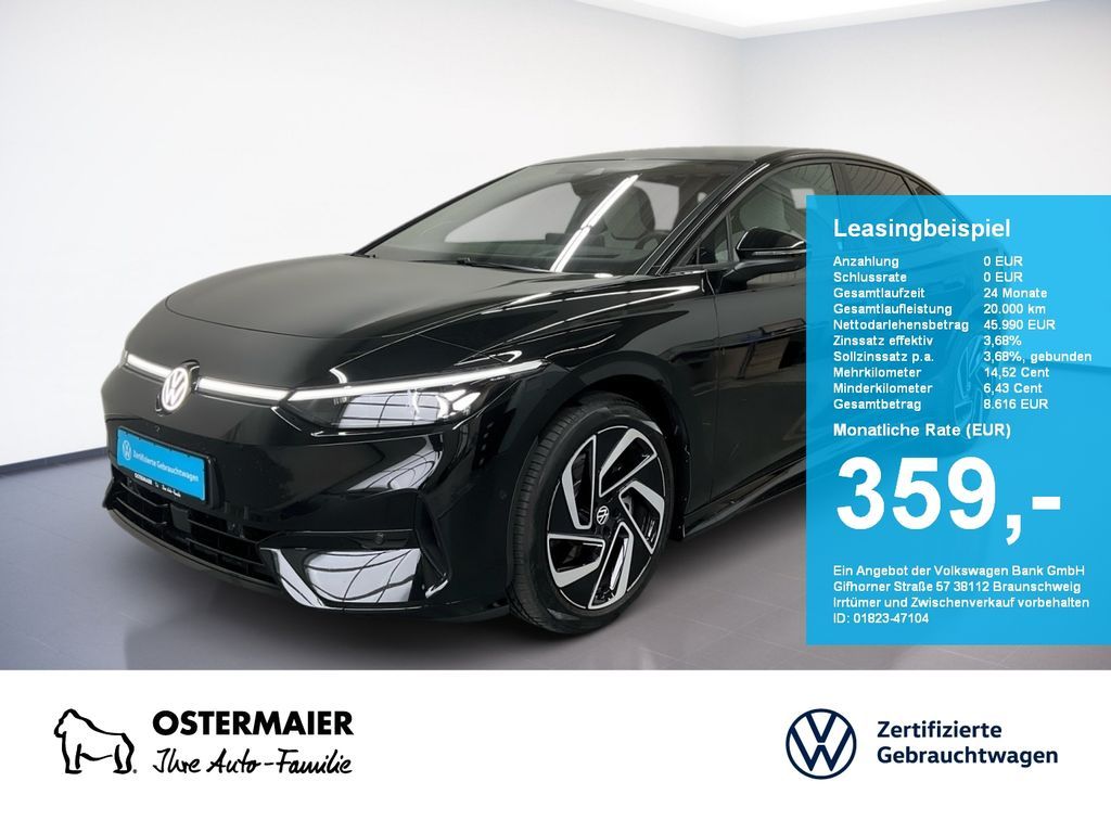Volkswagen ID.7 PRO BLACK STYLE 286PS NP.74T ACC.5J-G.WÄRME Leasing