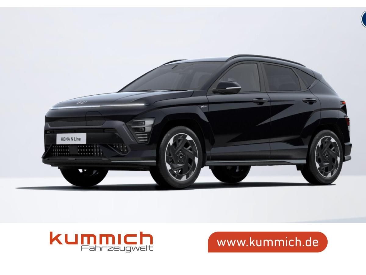 Hyundai KONA Elektro 65kWh 204PS N LINE + EKLAPPE + 360° Leasing