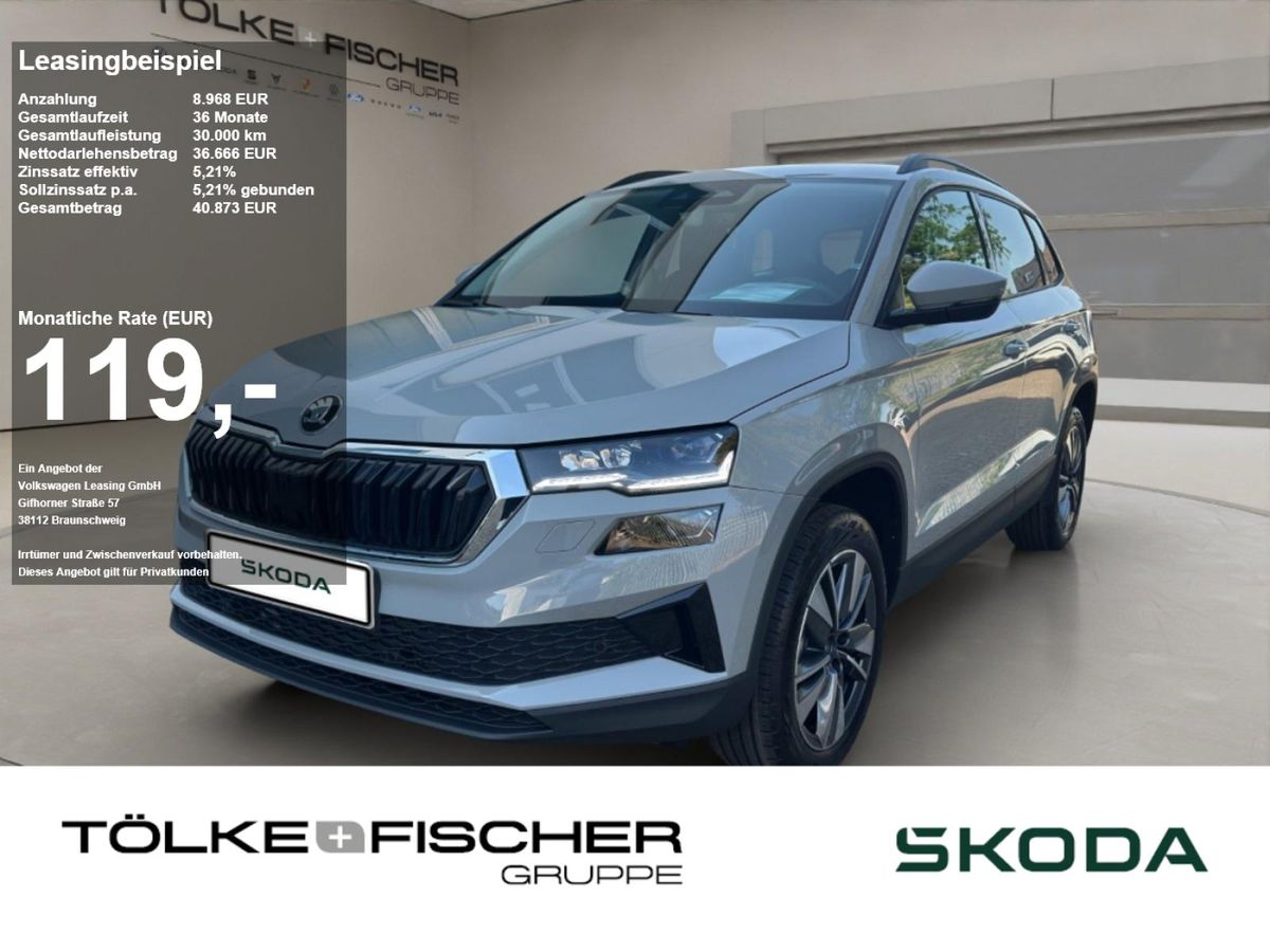 Skoda Karoq SOFORT VERFÜGBAR! 1.5 TSI DSG Balance ACC AHK Navi eHeck Leasing