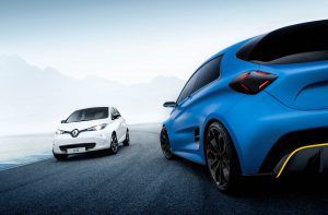 Das Elektroauto Renault Zoe e-Sport verfügt über 460 PS und eine Reichweite von 410 Kilometer. Bildquelle: Renault