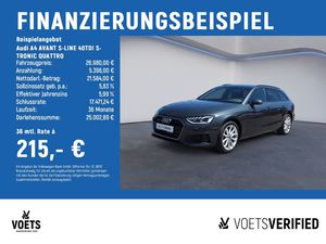 Audi A4 AVANT S-LINE 40TDI S-TRONIC QUATTRO LED+AHK+
