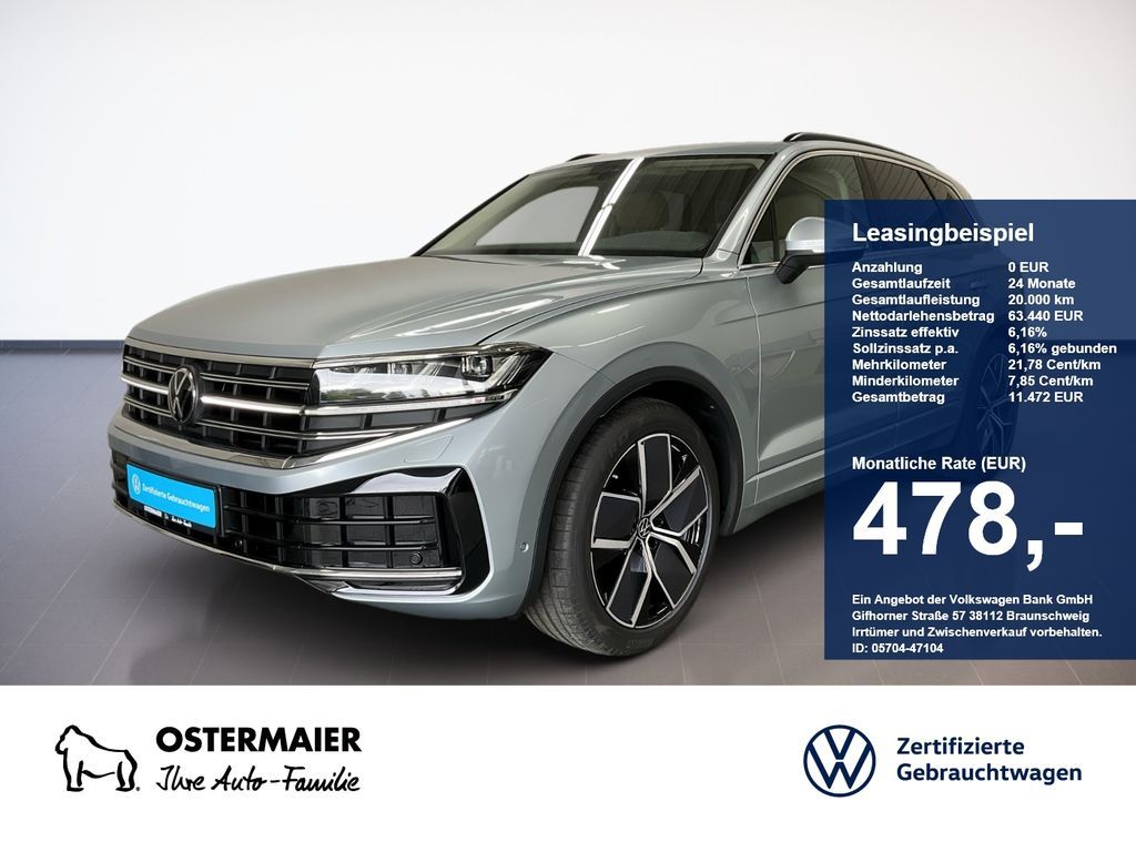 Volkswagen Touareg ELEGANCE 3.0TDI 286PS NP.107T AHK.STDHZG Leasing