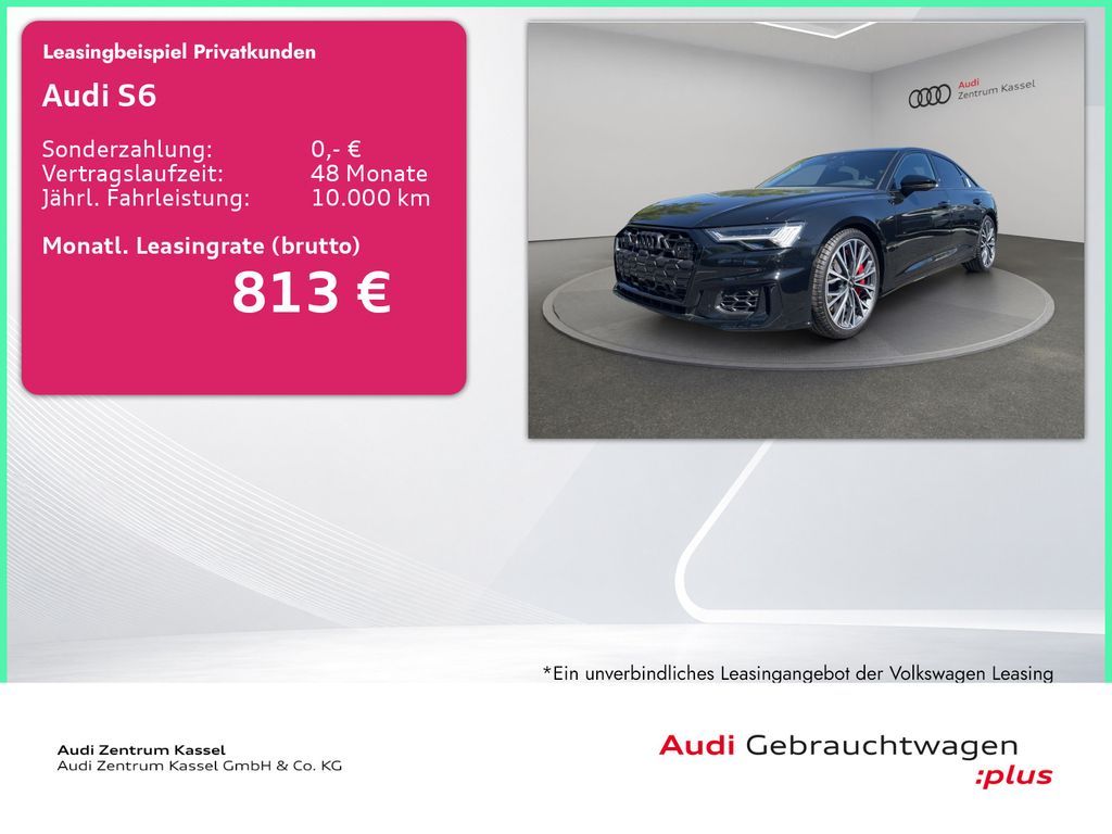 Audi S6 Lim. 3.0 TDI qu. Matrix B&O Kamera Carplay Leasing