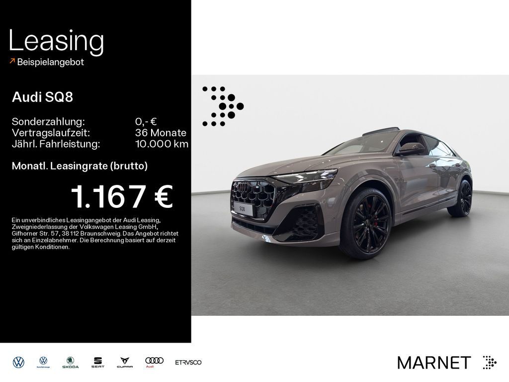 Audi SQ8 SUV TFSI 373(507) kW(PS) tiptronic*PANO*Bang Leasing