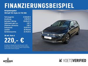 Volkswagen Golf VIII Style 2.0 TDI DSG NAVI+RearView+LED