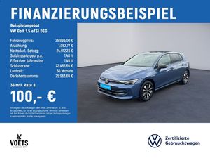 Volkswagen Golf  1.5 eTSI DSG Goal LED+AHK+NAVI+ACC+PDC+KAM