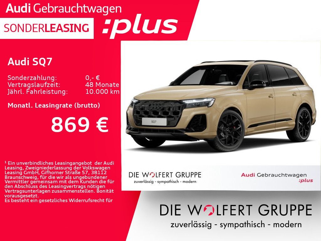 Audi SQ7 SUV PANO*AHK*B&O*ACC Leasing