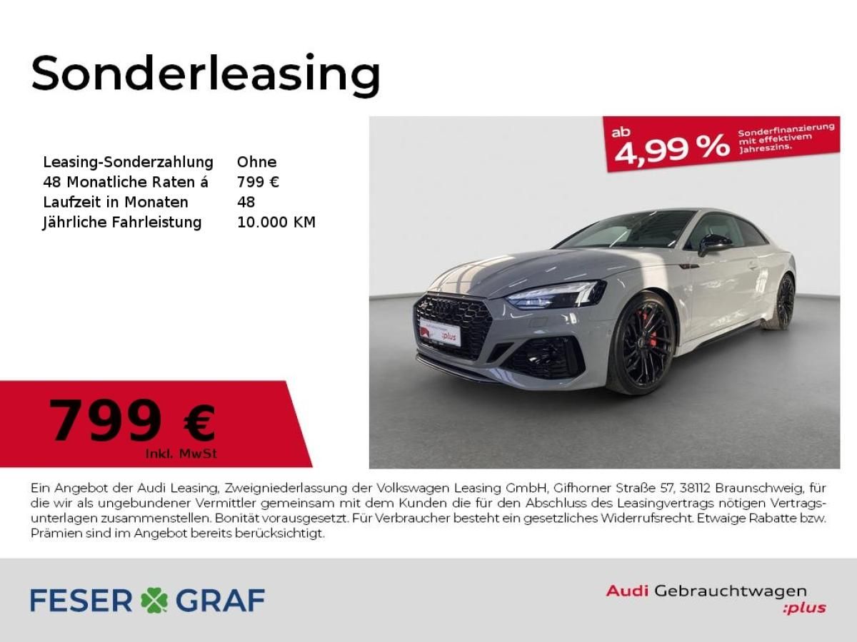 Audi RS5 Coupe HUD B&O RS AGA RFK Navi Keyless Leasing