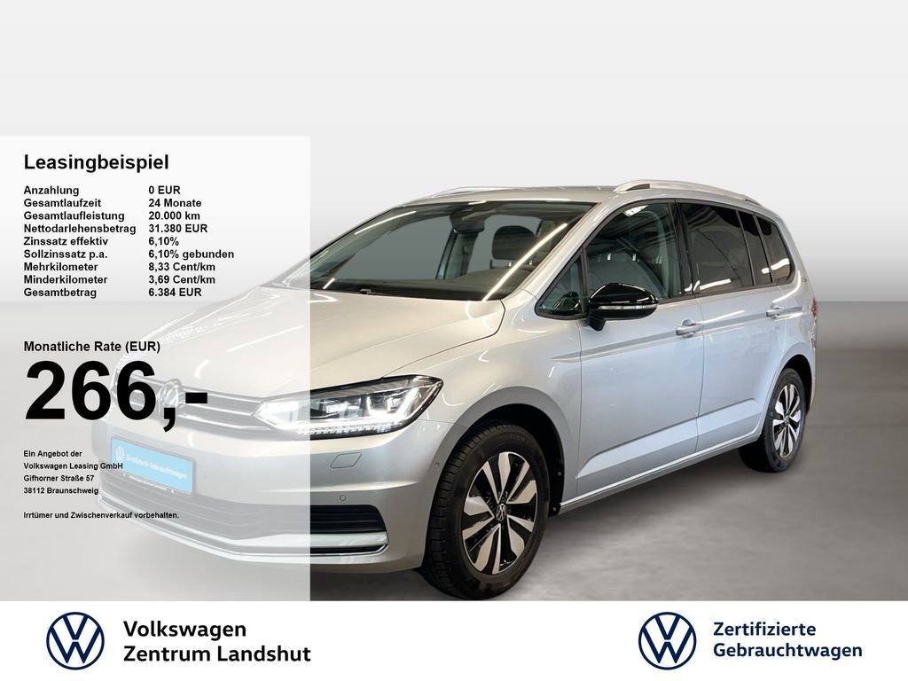 Volkswagen Touran 1.5 TSI DSG Comfortline Goal ACC AHK AUT Leasing