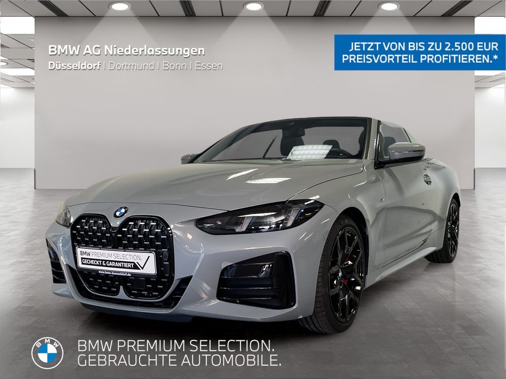 BMW 420i Cabrio M Sport LiveCockpitProf Kamera HiFi Leasing
