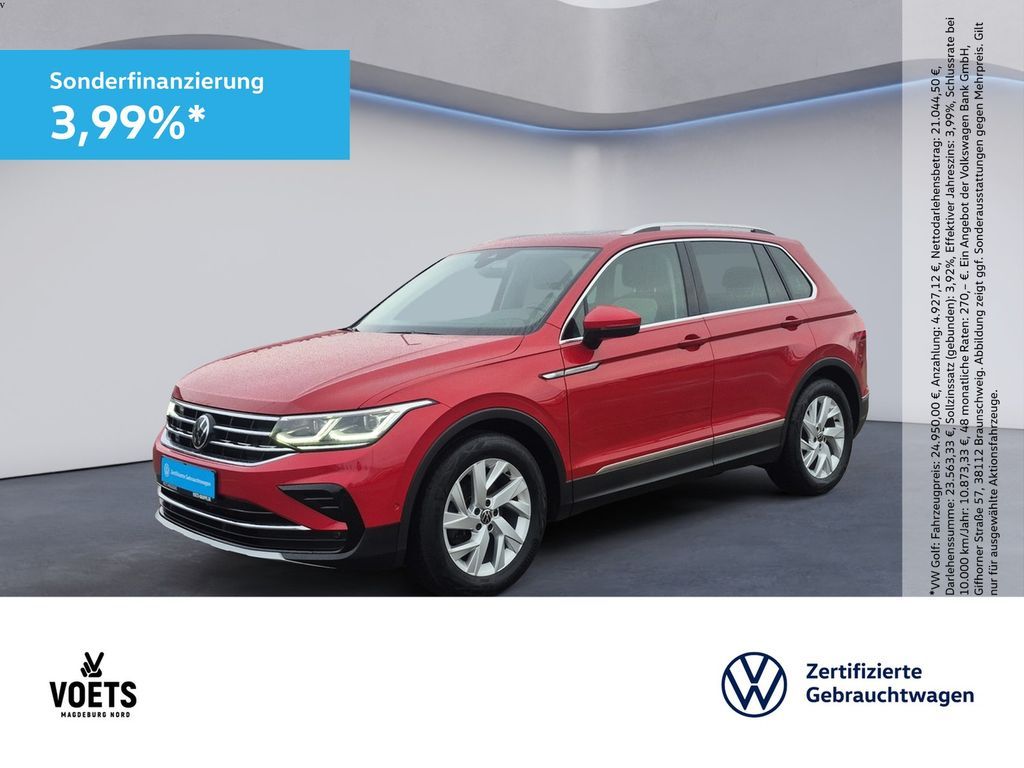 Volkswagen Tiguan 2.0 TDI  DSG Elegance LED+NAVI+PANO+ACC+K Leasing