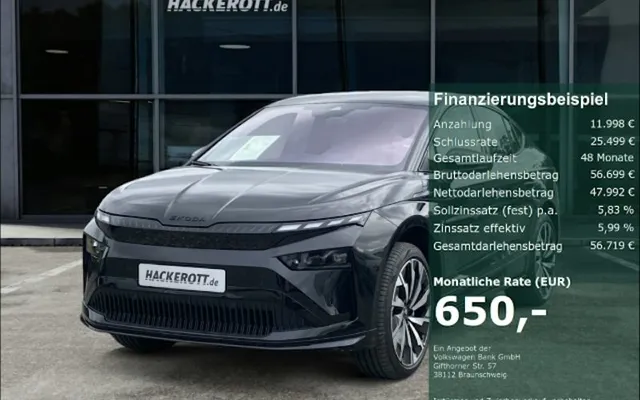 Skoda Enyaq-iv-coupe 85 Sportline 5dr
