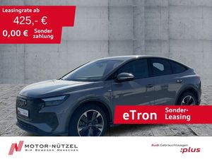 Audi Q4 Sportback e-tron 55 QU S-LINE LED+NAV+HuD+AHK Leasing