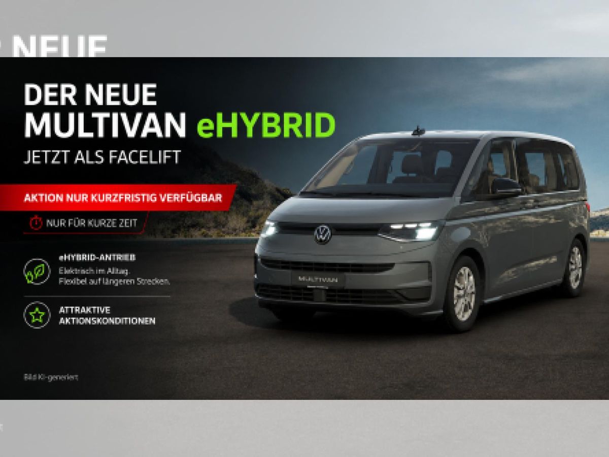 Volkswagen Multivan eHybrid 4MOTION FACELIFT-verfügbar ab 12/26 (Velbert) Leasing