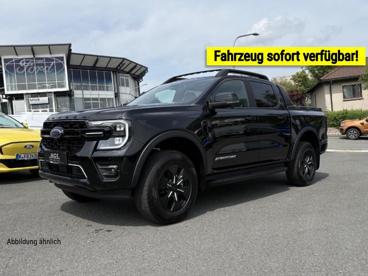 Ford Ranger Stormtrak PHEV #ELEKTR.LADERAUMROLLO #PRO POWER ONBOARD 2,3KW #AHK FÜR 3,5T Leasing