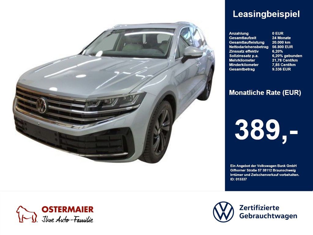 Volkswagen Touareg ELEGANCE 3.0TDI 231PS NP.104T AHK.PANO.S Leasing